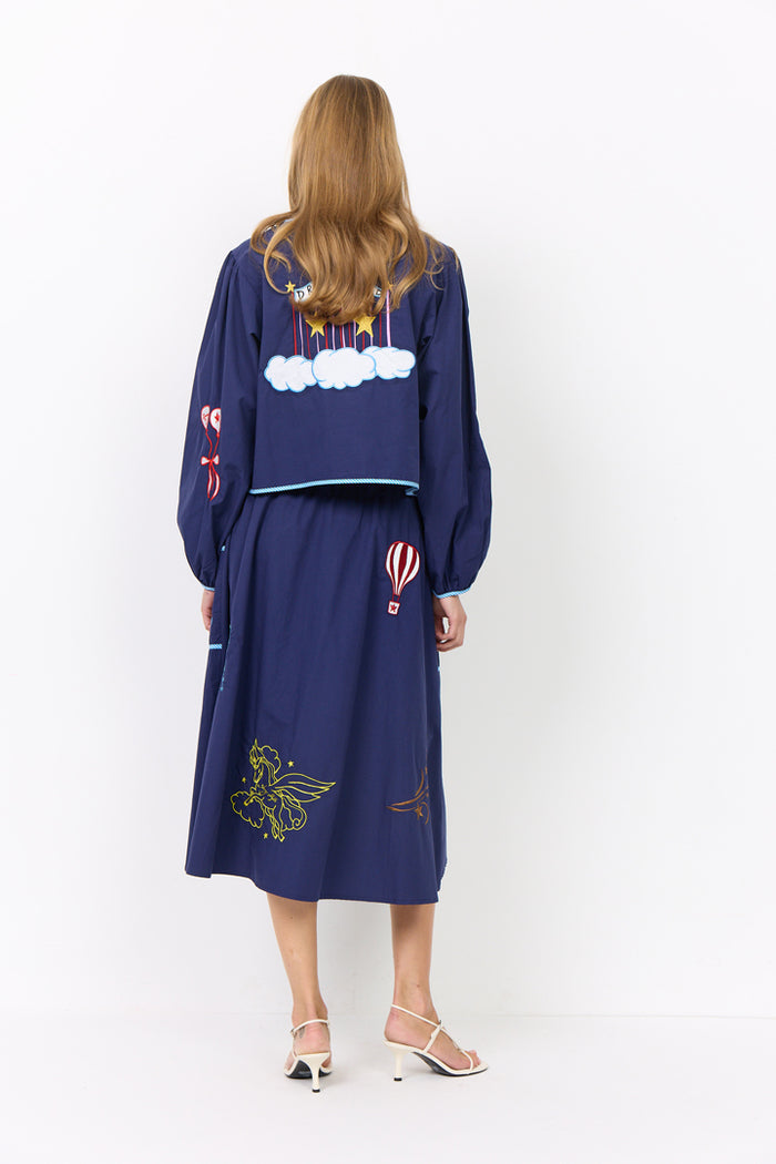 Nicole Skirt - Navy