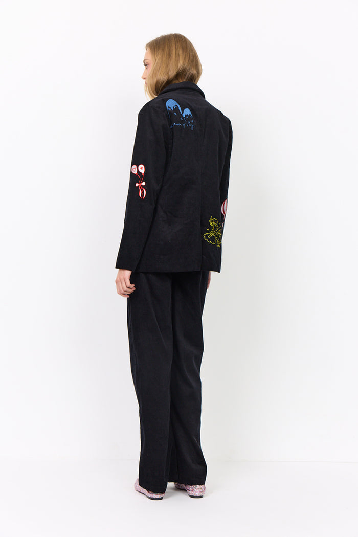 Nadine blazer - black