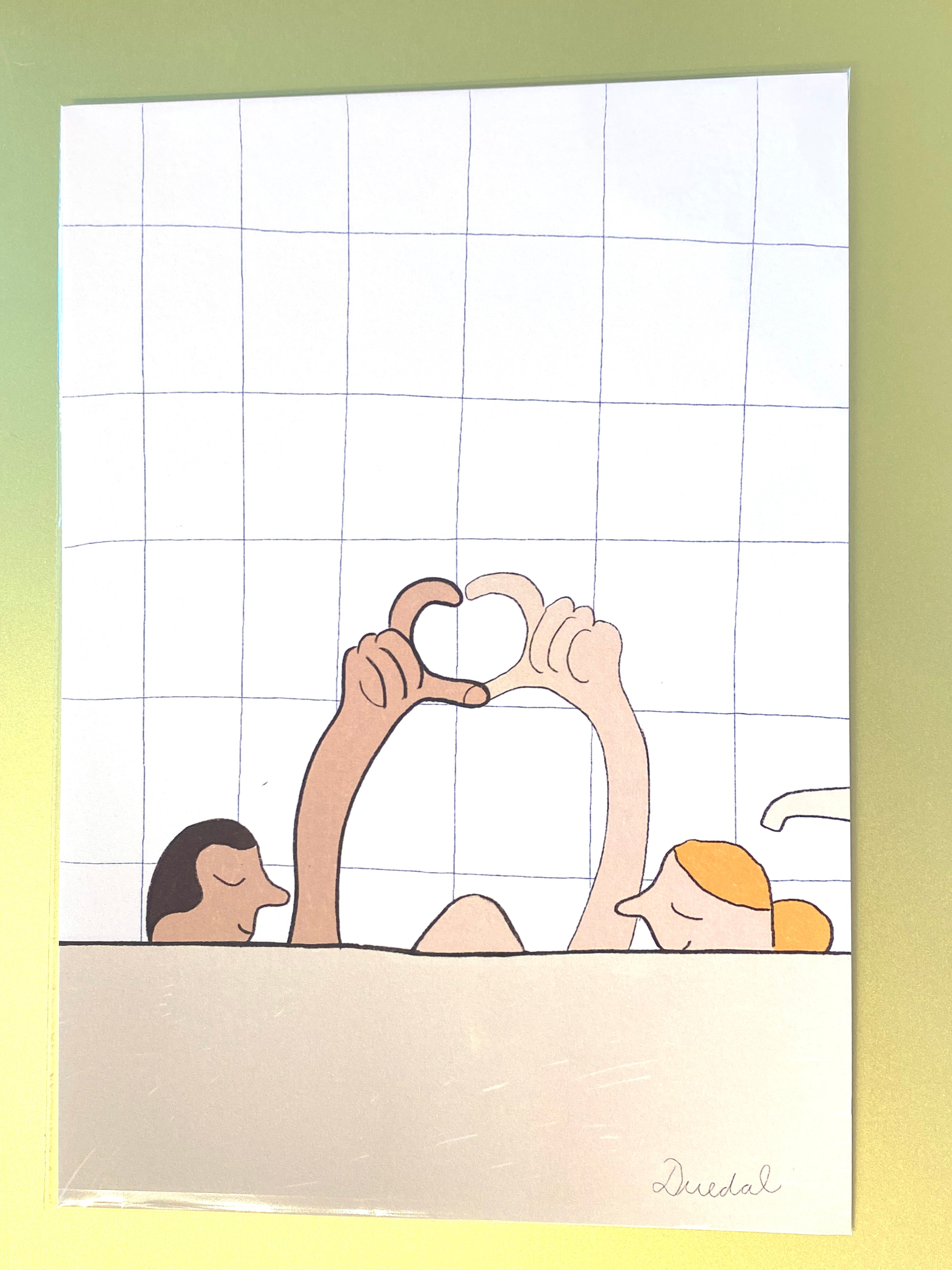 "Tub Of Love" / A5 print