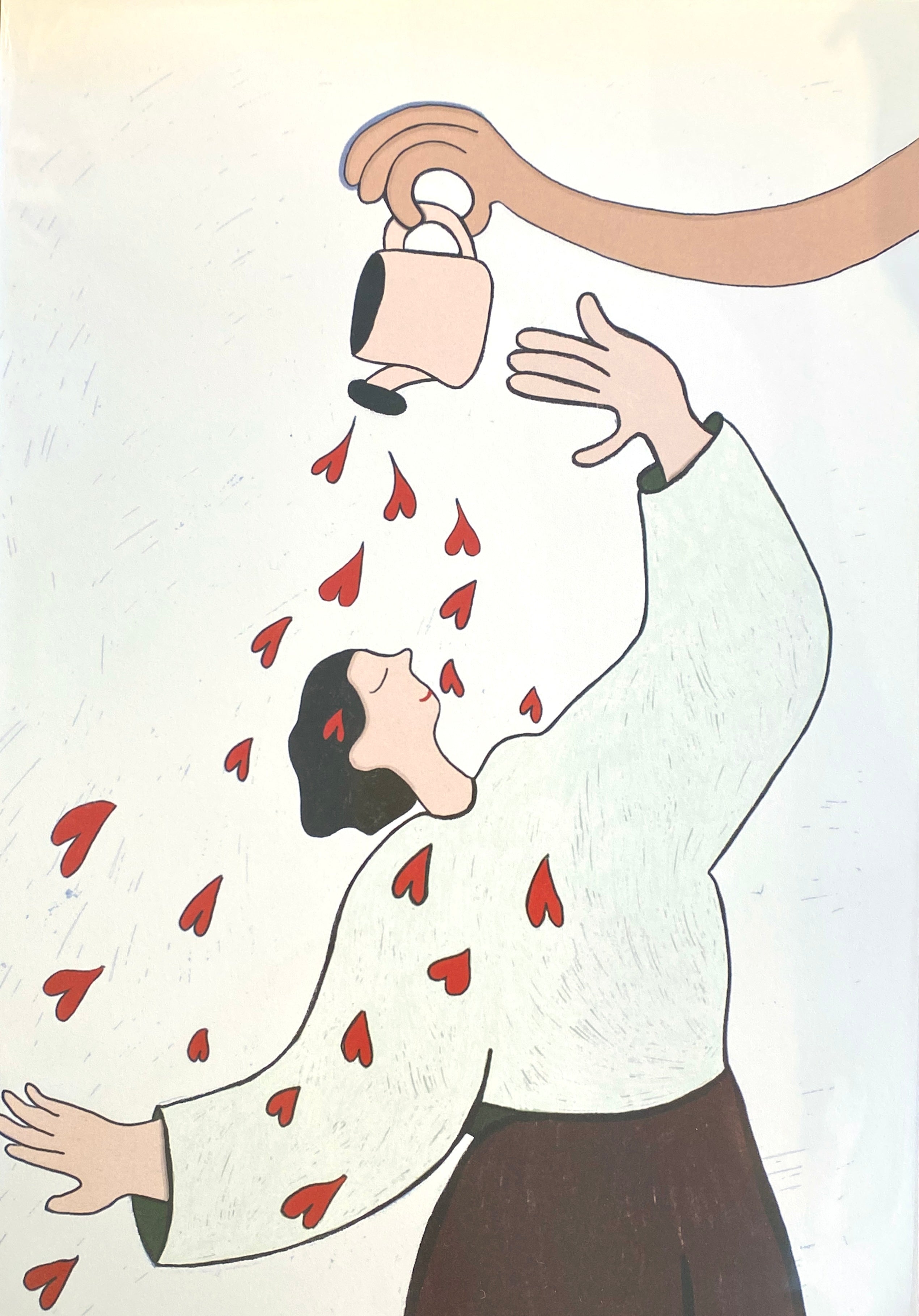 "Light Shower of love" / A4 print
