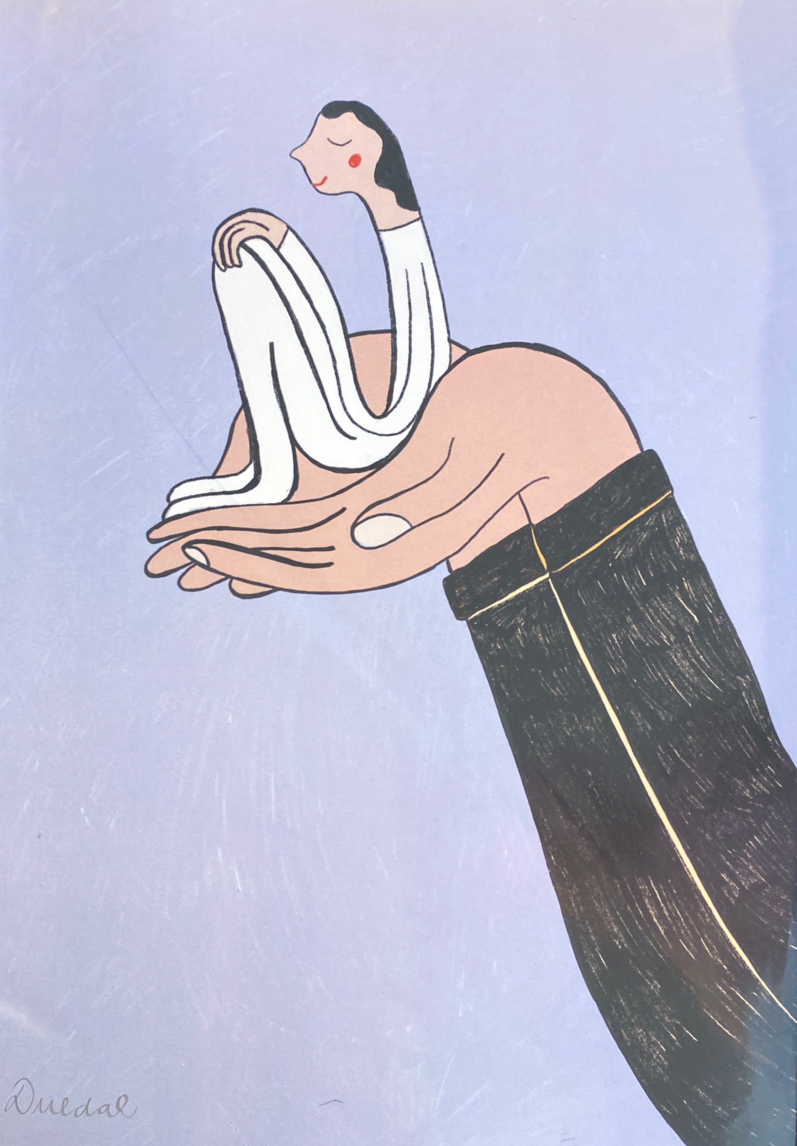 "Hold on" / A4 print