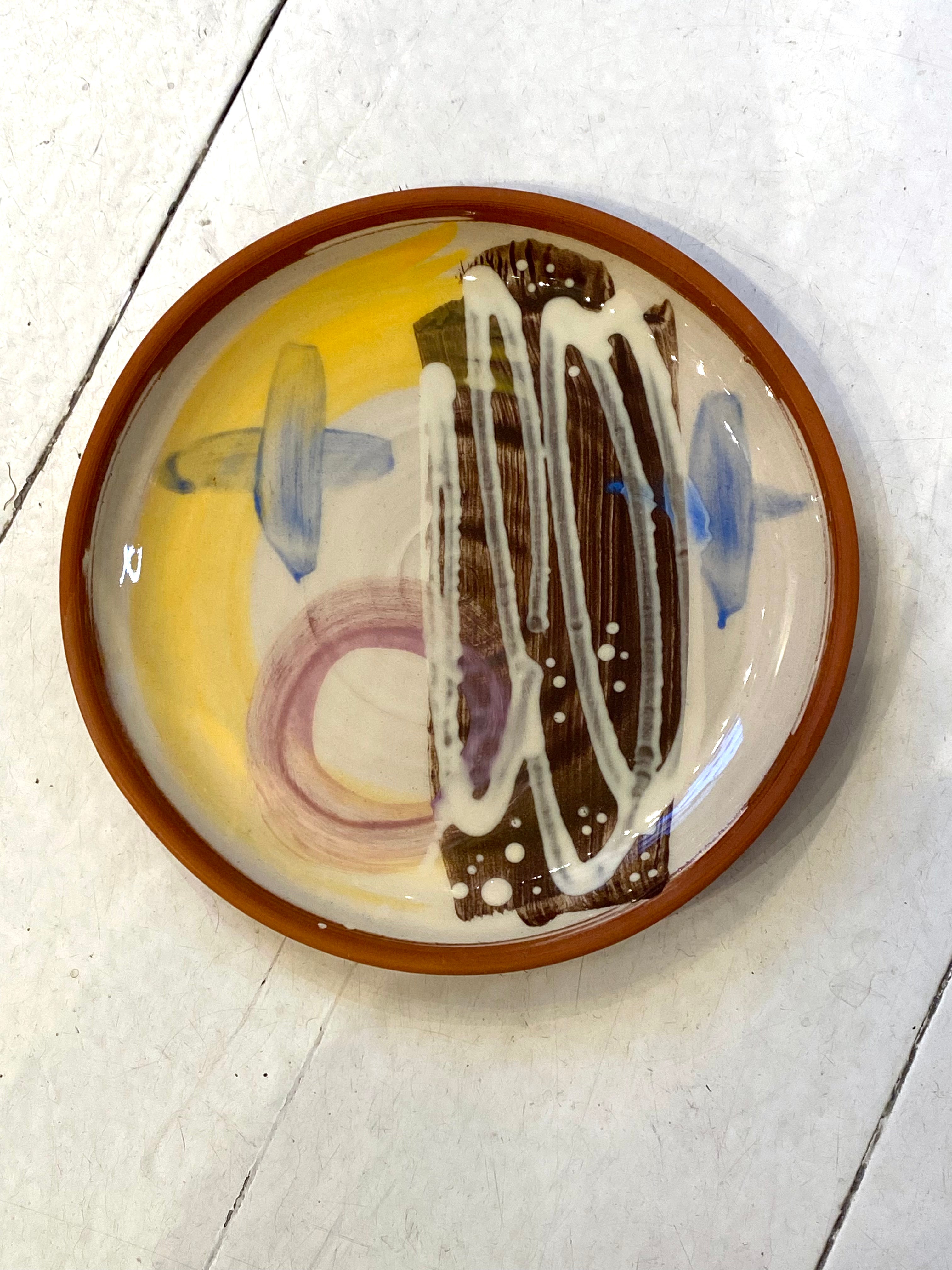 Abstrakt tallerken No. 14