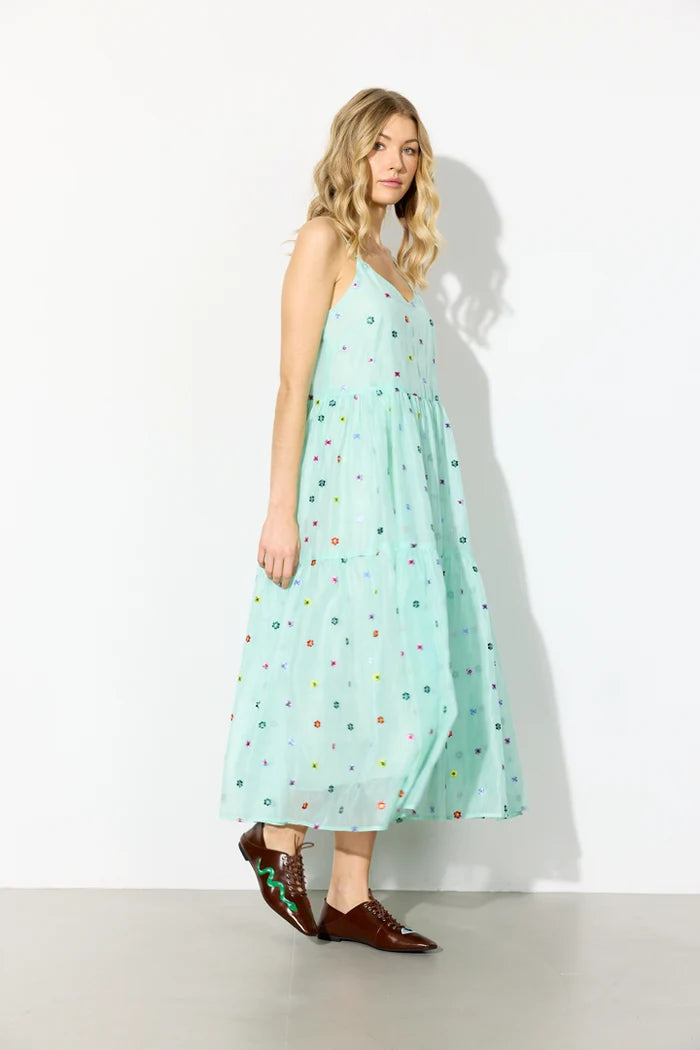 Lucia Strap Dress - Mint