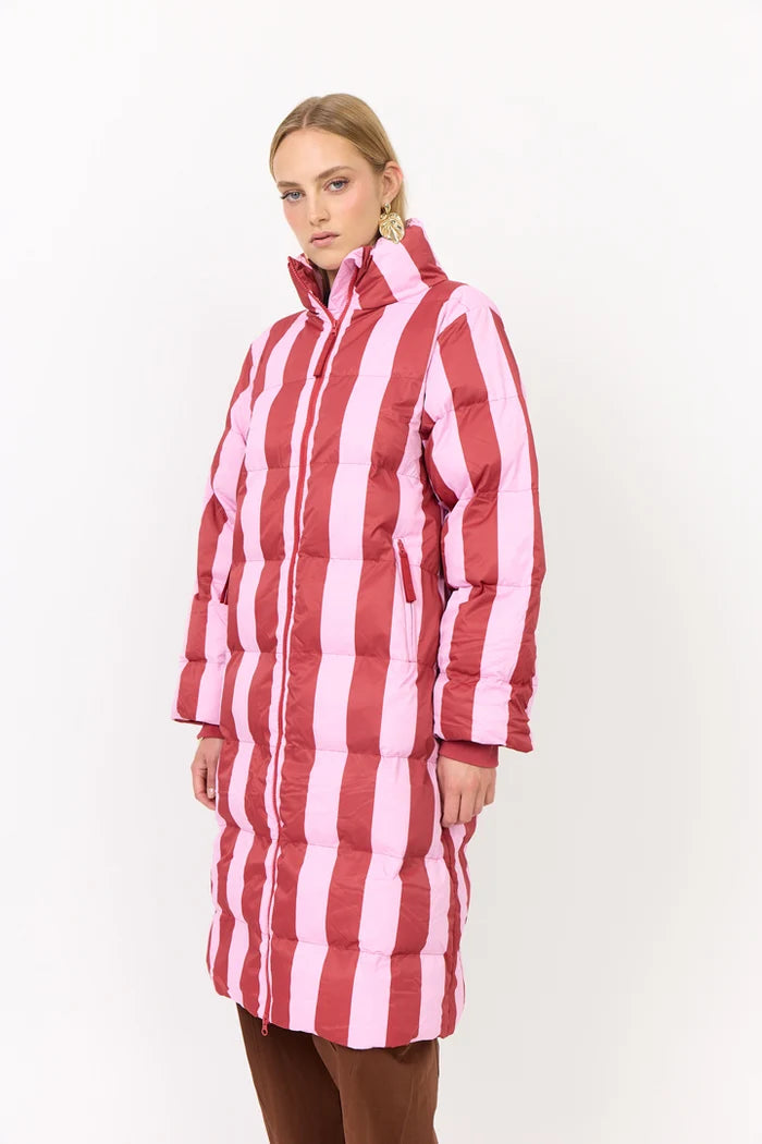 Merle Coat - Red Stripes