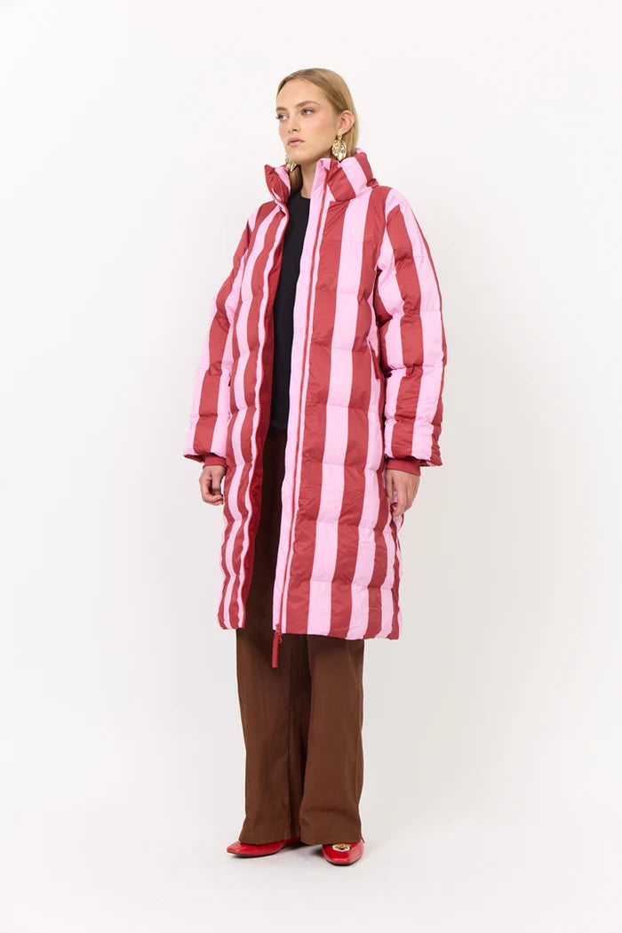 Merle Coat - Red Stripes