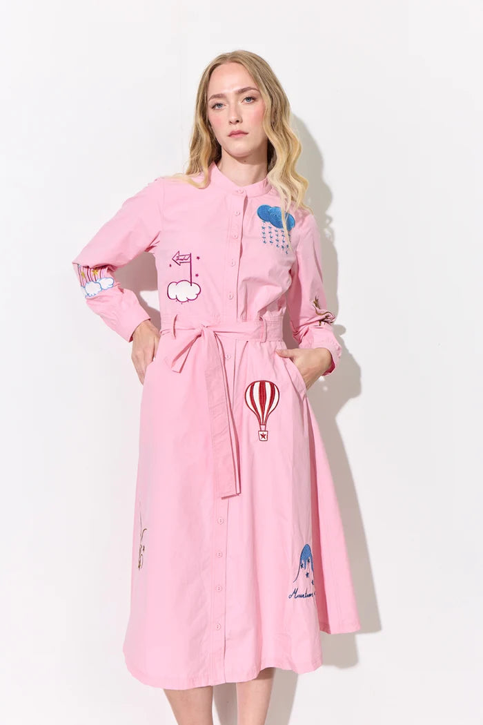 Nicole Dress - Pink