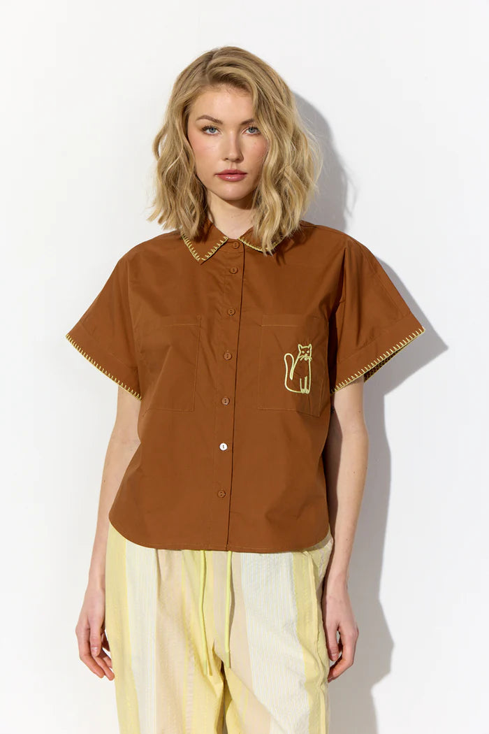 Oda Shirt - Brown