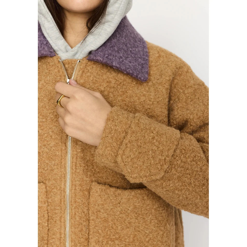 Short Jacket, Camel