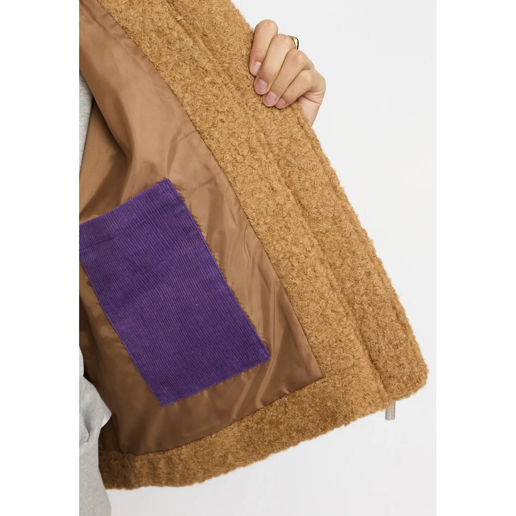 Short Jacket, Camel