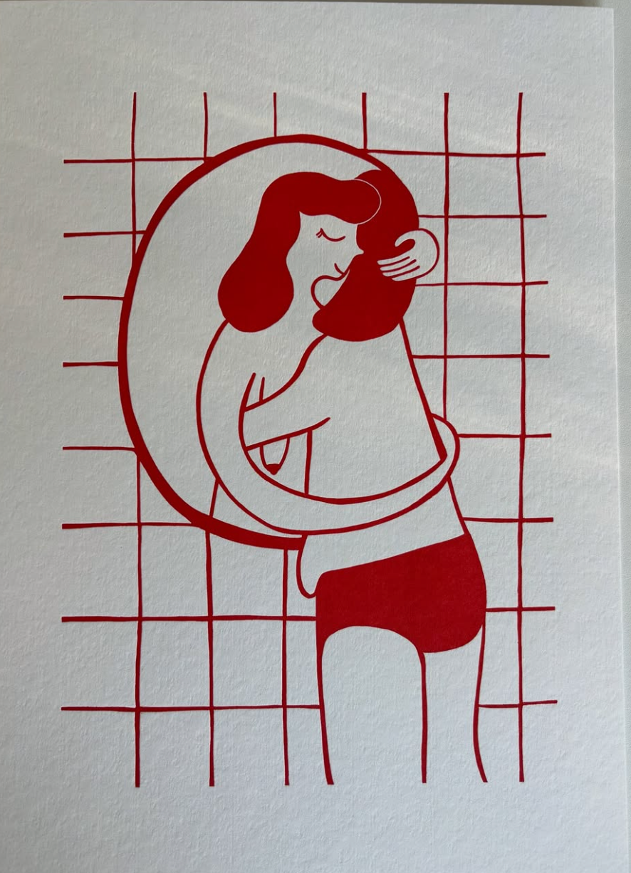 Framed A4 - Gardening