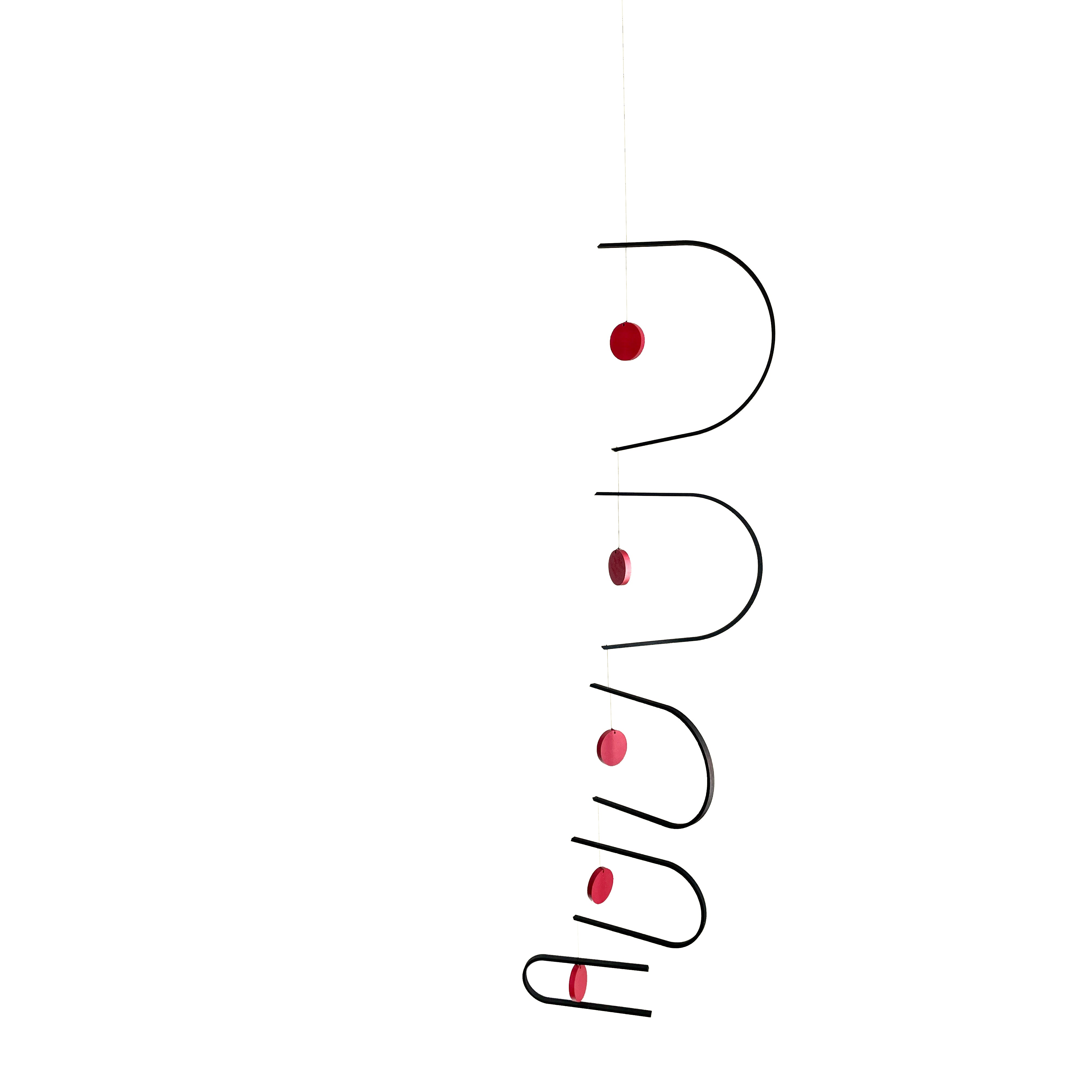 PUOLIKUU Mobile, black+red