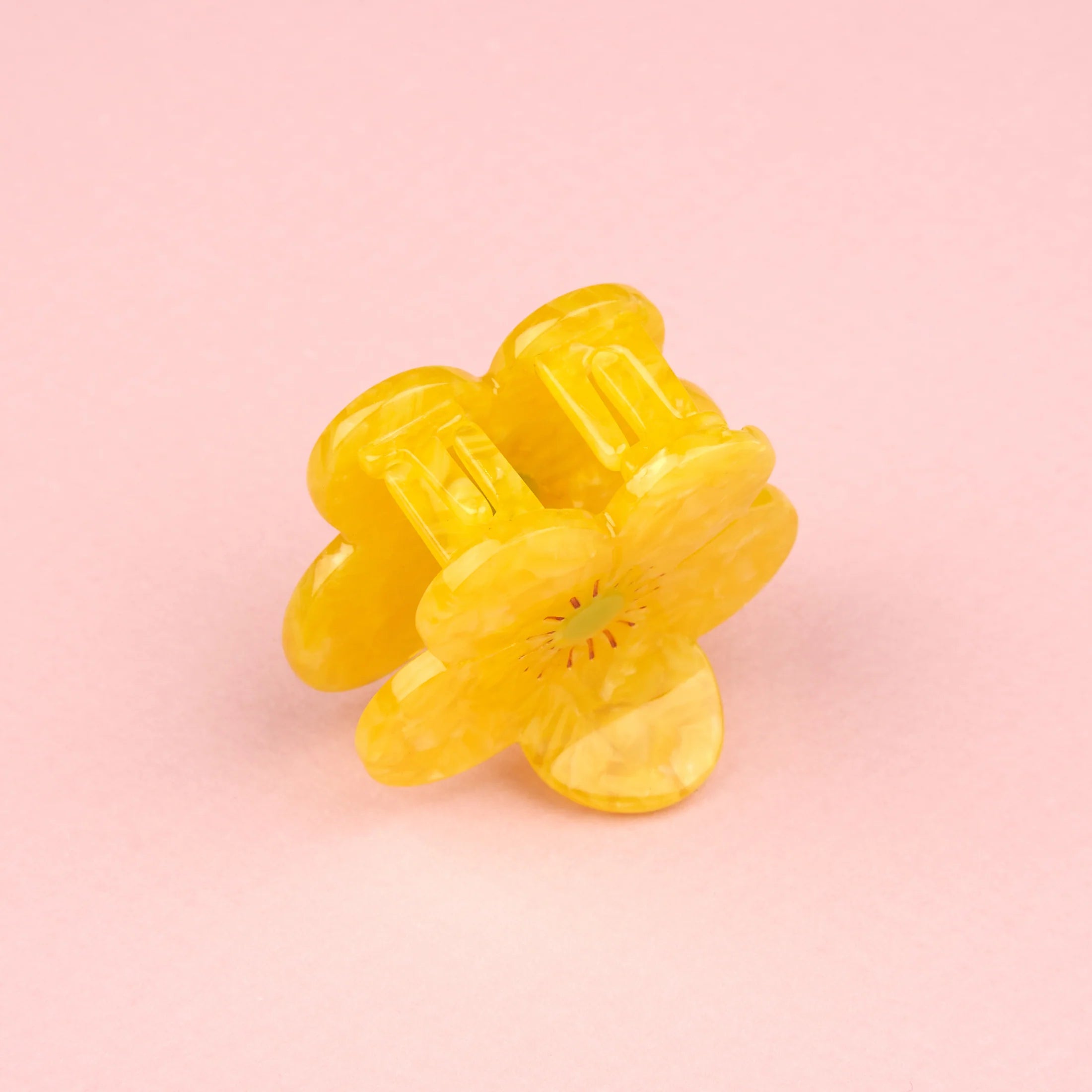 Mini ranunkel hårklemme