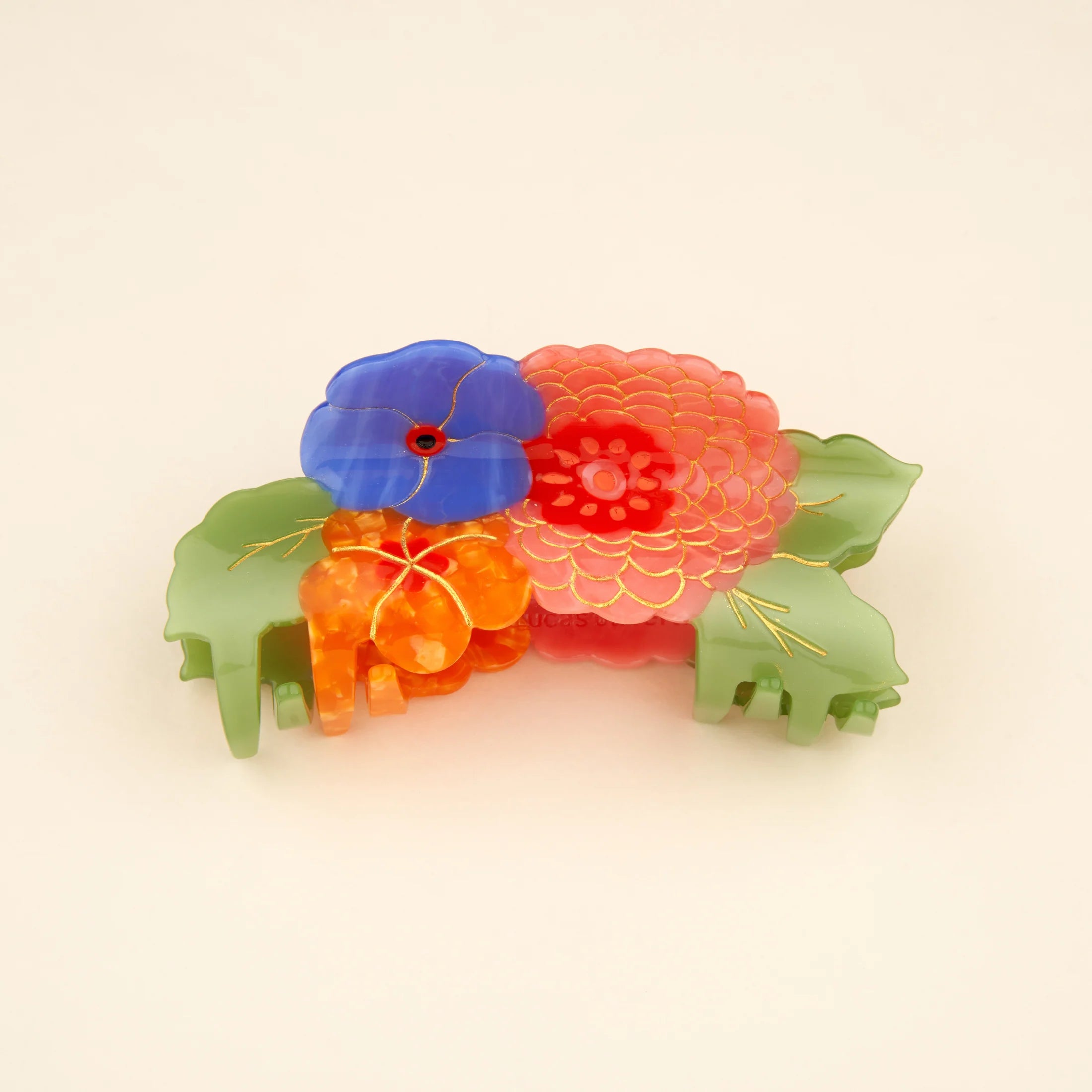 Blomsterbuket, hårklemme stor