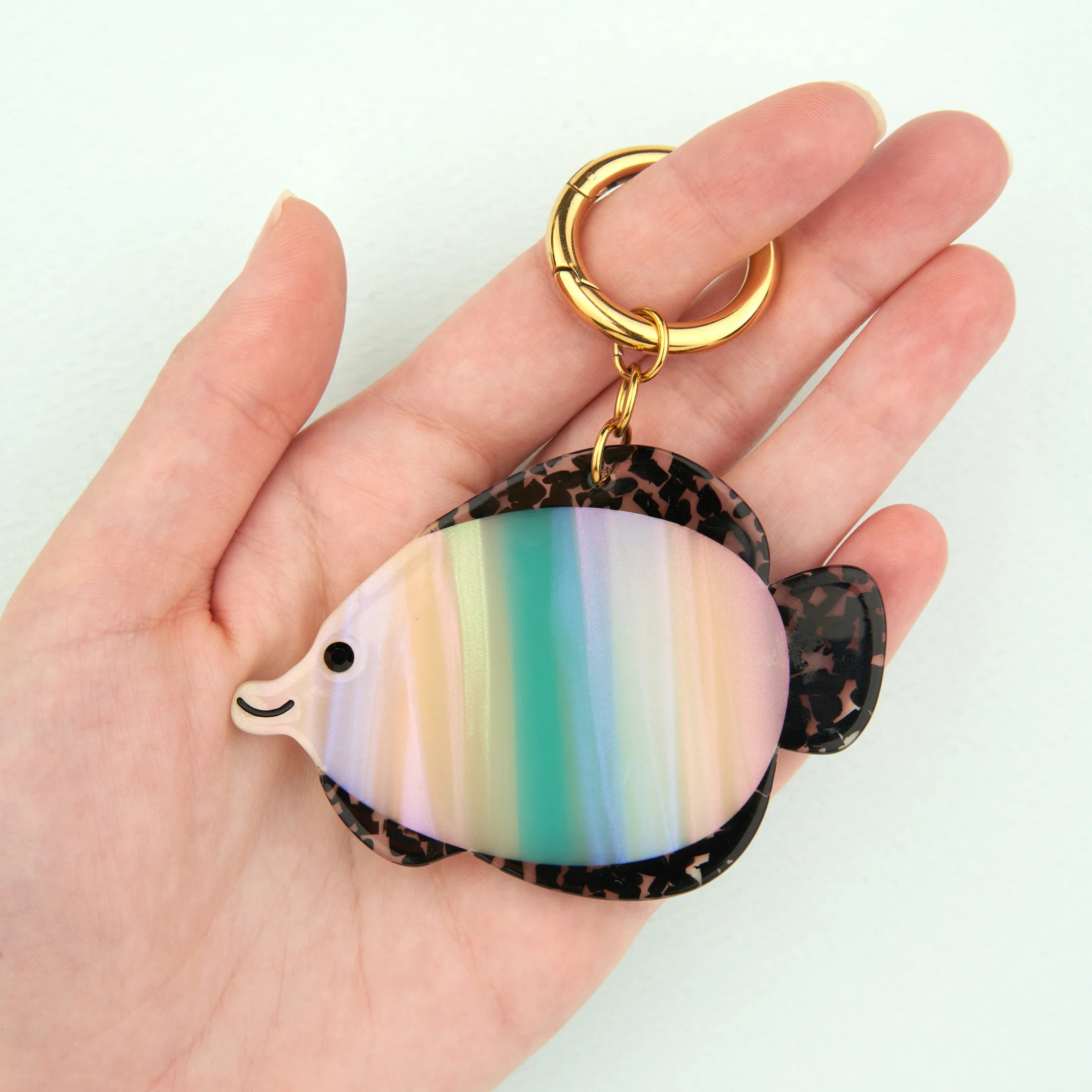 Tropisk fisk bag charm
