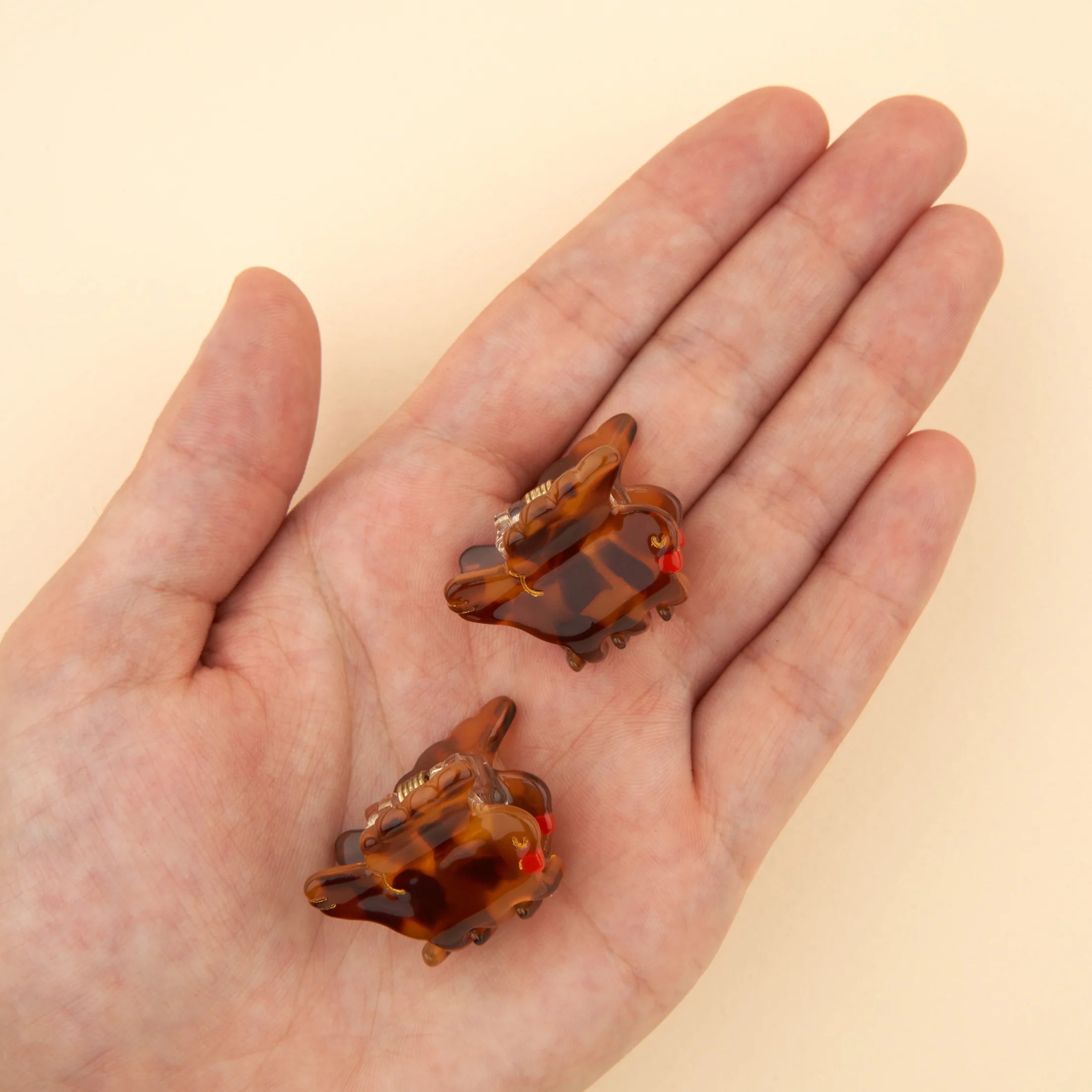 Mini fugl, Hårklemme duo