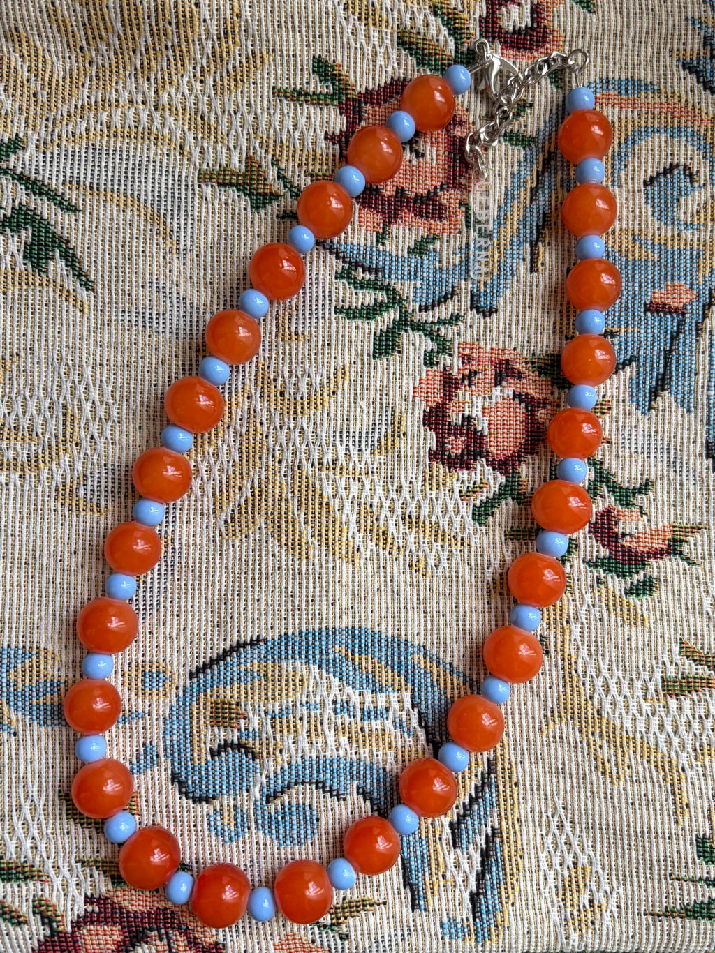 Portokalli orange halskæde