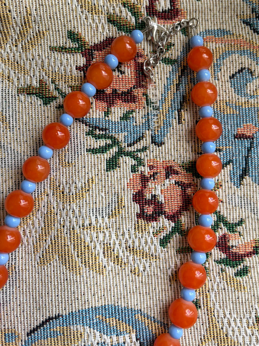 Portokalli orange halskæde