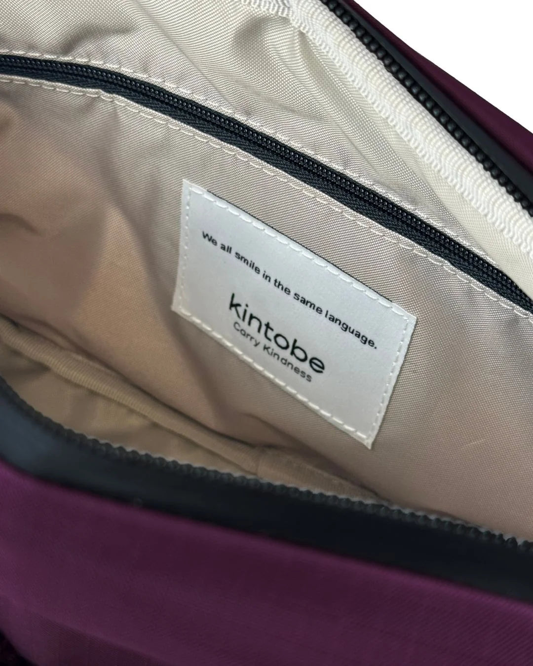 MILES Crossbody taske - Deep Aubergine