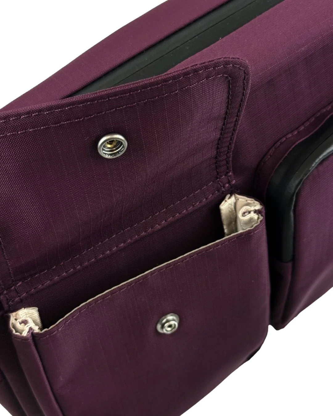 MILES Crossbody taske - Deep Aubergine