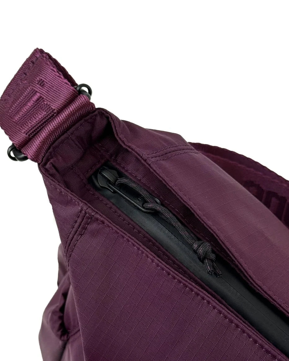 MILO Messenger Taske - Deep Aubergine